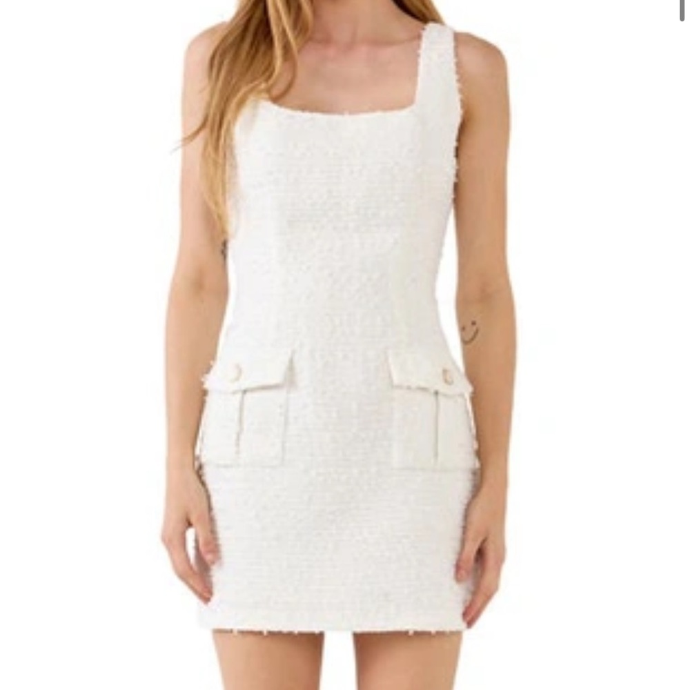 NWT Endless Rose Boucle tank dress.